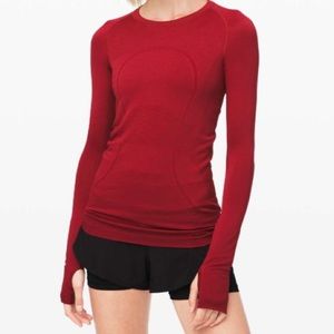 Lululemon Swiftly Tech Long Sleeve 2.0 *Seawheeze 2019